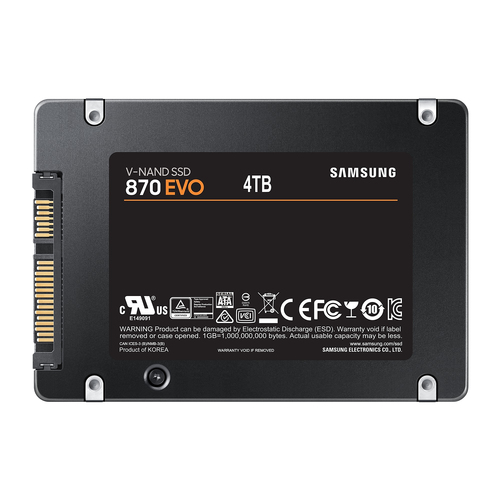 SSD 2.5" 4TB Samsung 870 EVO SATA 3