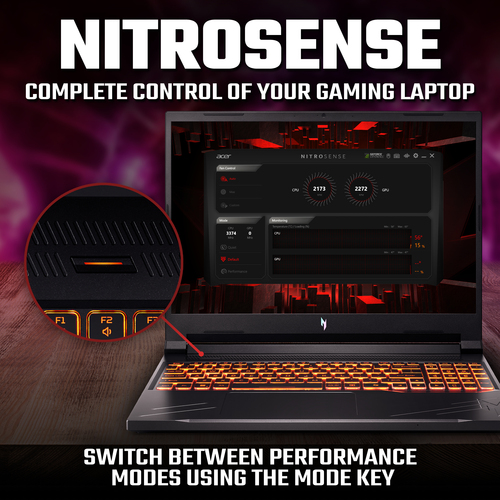 Acer Nitro V 16 Gaming Laptop (ANV16-41) - AMD Ryzen 7 8845HS, NVIDIA GeForce RTX 4060 – image 7
