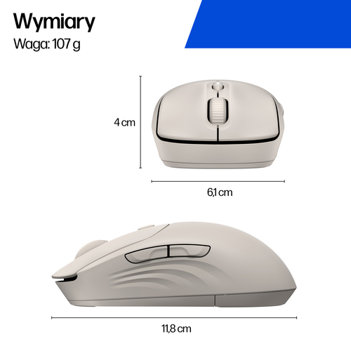 HP Mysz bezprzewodowa 400 Quiet