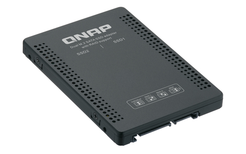 QNAP 2.5in SATA to dual M.2 2280 SATA