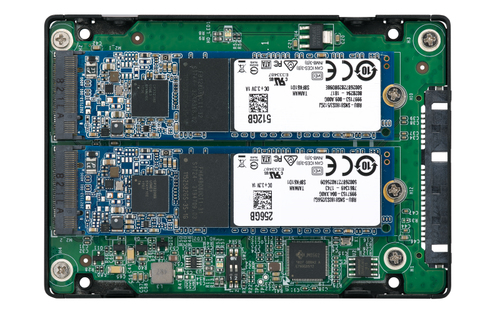 QNAP 2.5in SATA to dual M.2 2280 SATA
