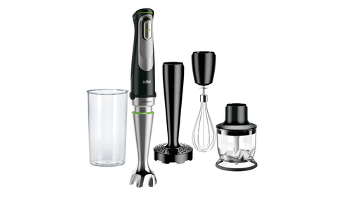 Braun MultiQuick 9 Saumikser 1000 W Must, Roostevaba teras