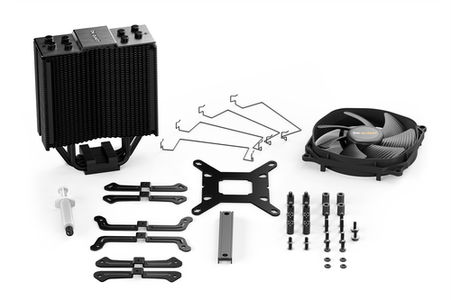 be quiet! Dark Rock Slim 6-Pole Fan Motor Technology 4-pin Pwm CPU Cooler - image 7