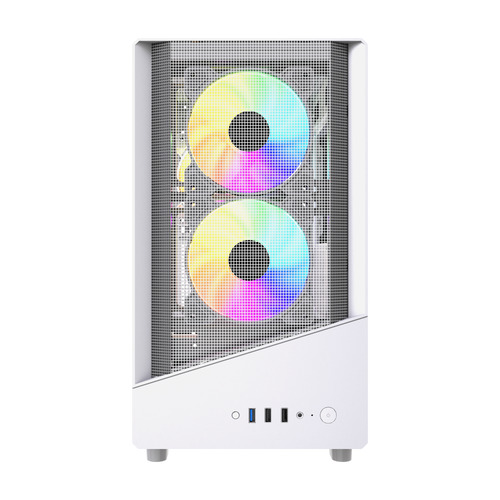 VIDA SPIRE M MATX WHITE GAMING CASE – image 2