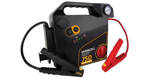 Duracell Jump-Starter 750 with Air Compressor 12 V Suletud pliiaku (VRLA)