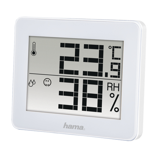 TH-130 THERMO / HYGROMETER WHITE