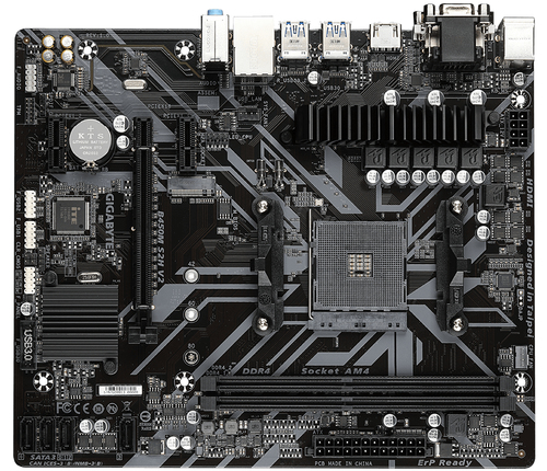 GIGABYTE B450M S2H V2 материнская плата AMD B450 Разъем AM4 Микро ATX