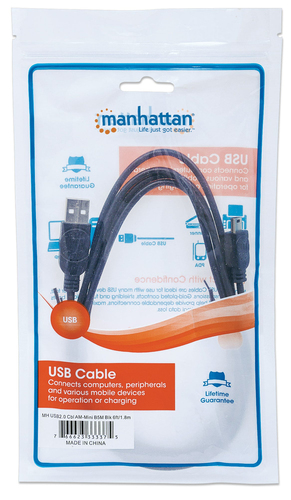 Manhattan Cable para Dispositivos USB Mini-B de Alta Velocidad imagen 5