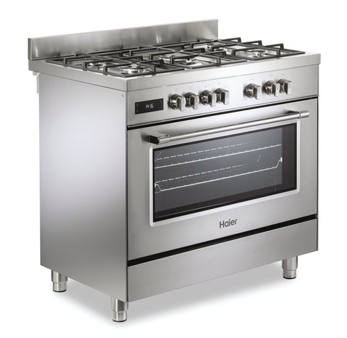 Haier HGM95TC1XS Freestanding cooker Electric Gas Stainless steel – image 3