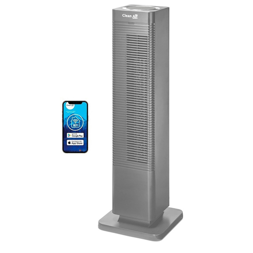 Clean Air Optima CA-904G Hot & Cool Ventilatorkachel Grijs