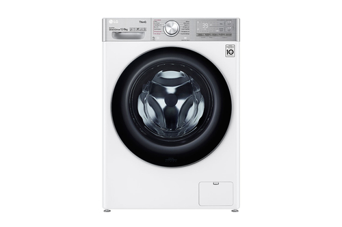 LG F4DV912H2EA washer dryer Freestanding Front-load Black, White