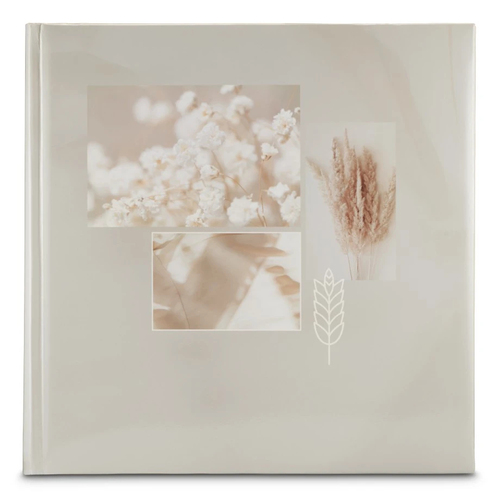 Singo II álbum de foto y protector Beige 400 hojas 10 x 15 Encuadernación en tapa dura