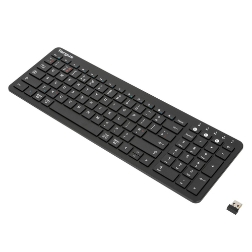 Targus AKB863UK клавиатура Универсальная Bluetooth QWERTY Британский английский Черный