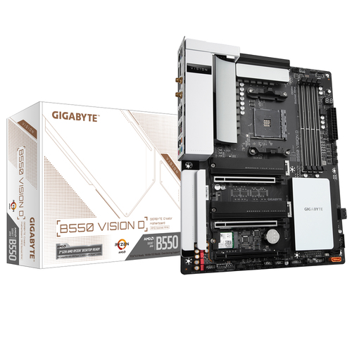 GIGABYTE B550 Vision D AMD B550 Разъем AM4 ATX