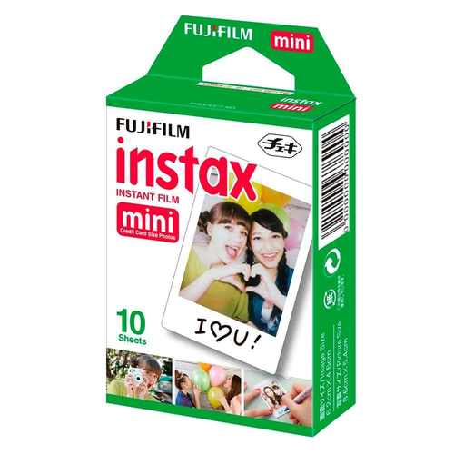 Fujifilm Instax Mini. Quantity per pack: 10 pc(s)