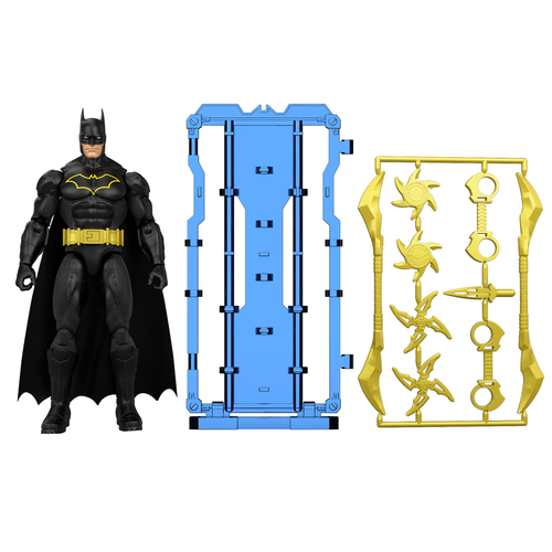 Mattel Figura de acción de Batman con traje de sigilo de la serie 2 de DC Premier de 16,5 cm, 22 articulaciones y capa