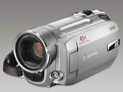 Canon FS100 Flash Memory Camcorder 16GB + SD/SDHC – image 3