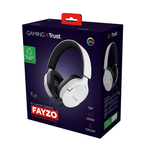 Trust GXT 490W Fayzo 7.1 USB gaming headset, afbeelding 7