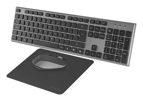 Tacens 6ZENITHES keyboard Mouse included Home/Office RF Wireless QWERTY Spanish Grey – image 3