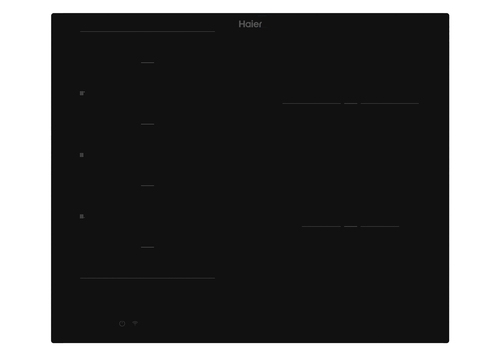 Haier HAMT66IRCS Black Built-in – image 1