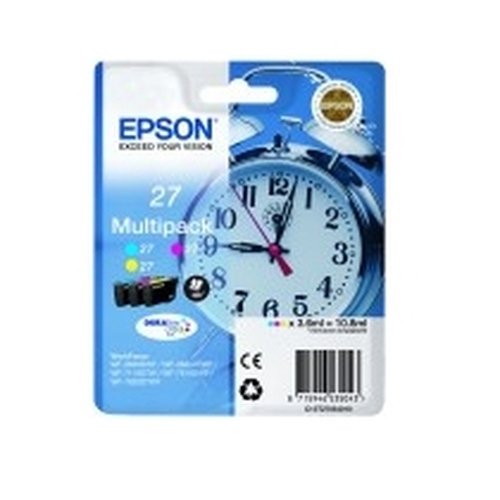 Epson 27XL – Multipack nero + ciano + magenta + giallo originale (Sveglia)