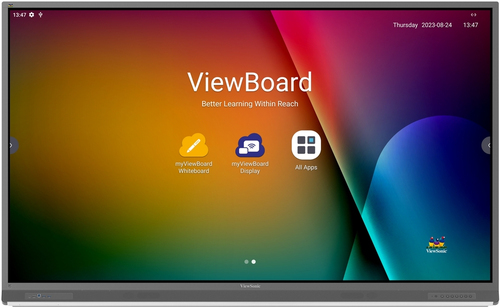ViewSonic ViewBoard IFP8652-2F EDLA Certified 86” 4K Interactive Display public display, afbeelding 4