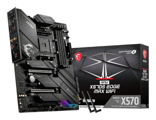 MSI MPG X570S EDGE MAX WIFI материнская плата AMD X570 Разъем AM4 ATX