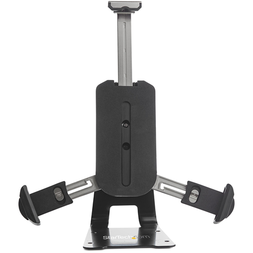 StarTech.com Soporte Seguro para Tablet con Cable de Seguridad con Candado K-Slot - Base para Tablets de 7,9 a 13 Pulgadas - Soporte Universal Ajustable de Sobremesa para Tablet - Soporte Antirrobo