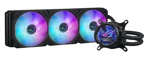 Asus Rog Strix LC Iii 360 Argb LCD 300W Tdp White Edition - 90RC00W2-M0UAY0 - image 1