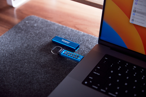 KINGSTON 256GB USB-C IronKey Keypad 200C