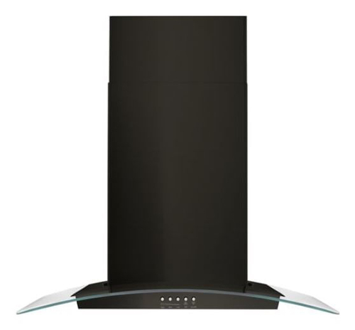 Whirlpool WVW51UC0HV cooker hood Wall-mounted Black