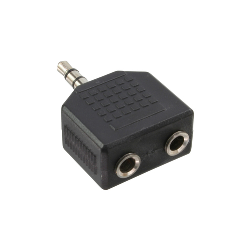 Product image: InLine Audio Adapter 3.5mm male / 2x 3.5mm Stereo female