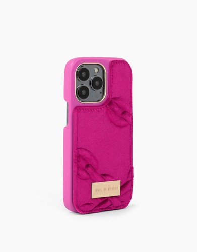 iDeal of Sweden Atelier Case iPhone 13P Velour Hyper Pink – image 3