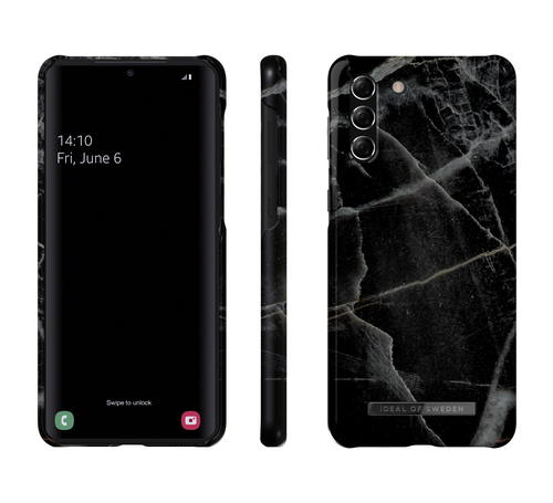 iDeal of Sweden Printed Case Galaxy S21Plus Black Thunder Marble – image 2