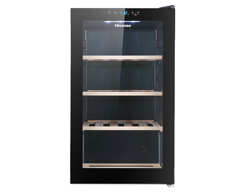 Hisense WSDJ100A10J wine cooler Freestanding Black 30 bottle(s)
