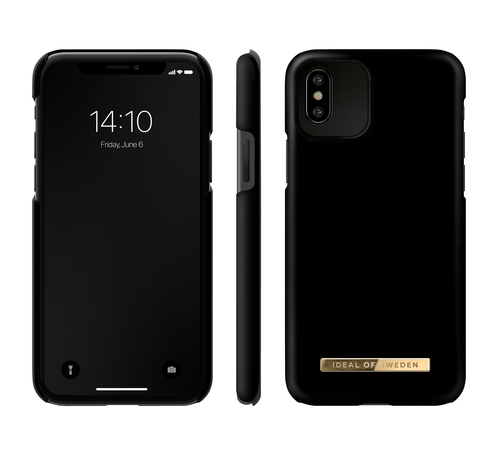 iDeal of Sweden Printed Case iPhone 11P/XS/X Matte Black – image 1