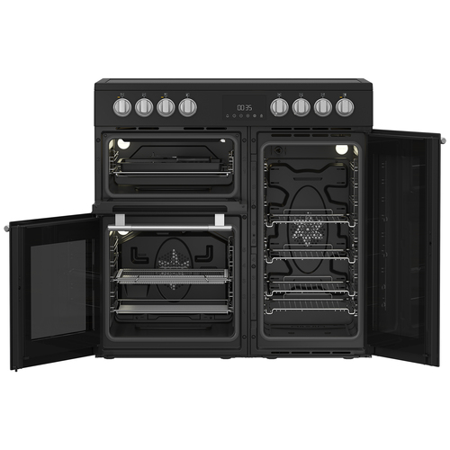 Hotpoint RH90CA20B cooker Gas Ceramic hob Black – image 3