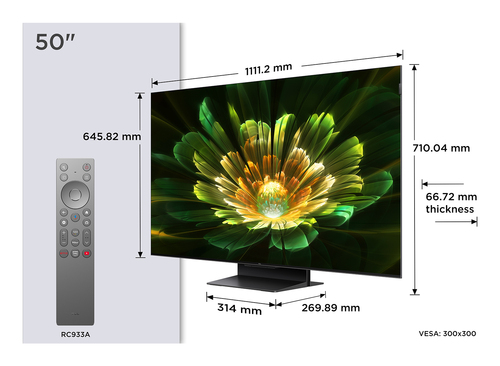 TCL QD Mini-LED 50C79K (2025)