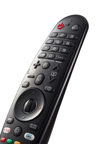 LG AN-MR19BA remote control TV Press buttons/Wheel 1