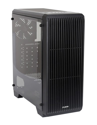 S2 MIDI TOWER CASE - BLACK WINDOW, MIDI TO.