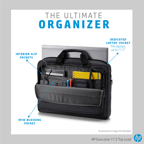 Datos del producto HP Executive 17.3 Top Load maletín para laptop 43,9 cm ( 17.3\