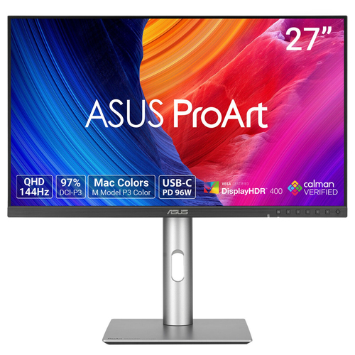 ASUS ProArt PA278CGRV монитор для ПК 68,6 cm (27") 2560 x 1440 пикселей Wide Quad HD ЖК Серебристый