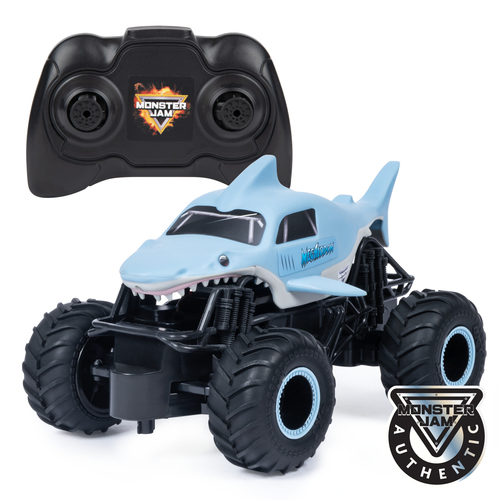 Spin Master Monster Jam, Official Megalodon Remote Control Monster Truck