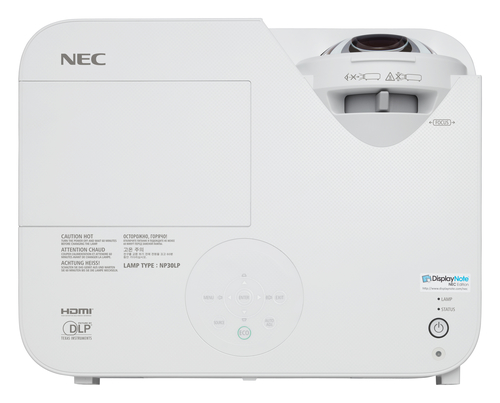 NEC M353WS Short throw projector 3500 ANSI lumens DLP WXGA (1280x800) 3D White – image 4