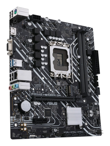 Asus Intel H610 Prime H610M-K D4 Lga 1700 DDR4 micro Atx Motherboard - image 4