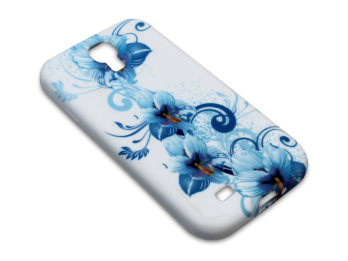 Sandberg Print Cover S4 Blue Flowers