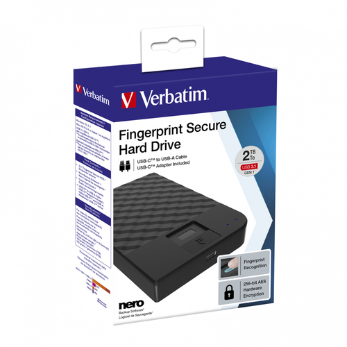 Verbatim Fingerprint Secure Hard Drive 2TB - image 4