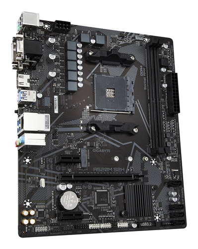 Gigabyte Amd A520M S2H DDR4 micro Atx AM4 Motherboard - image 3