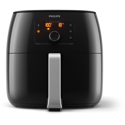 Philips HD9650/93 fritüür Üksik Eraldiseisev 2225 W Kuumaõhu fritüür Must, Hõbe