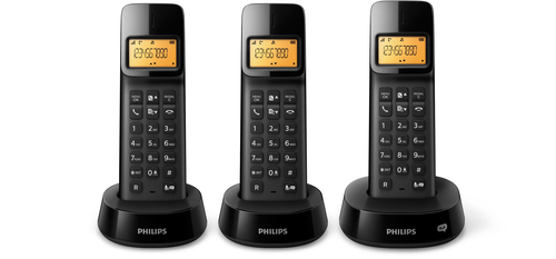 Philips D1453B/FR telephone DECT telephone Caller ID Black – image 2